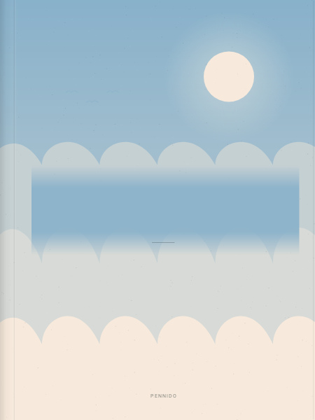 Above the clouds — Notebook covers