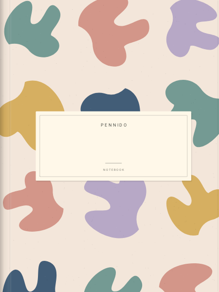 Pastel cutouts — Notebook covers