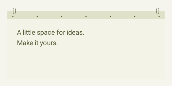 Calendar — Text box designs