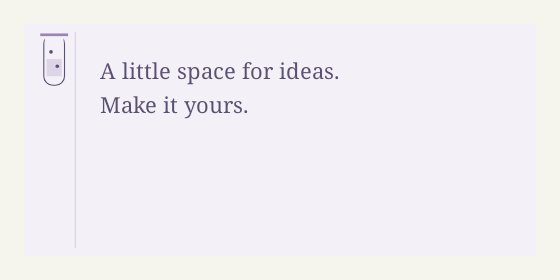 Test tube — Text box designs