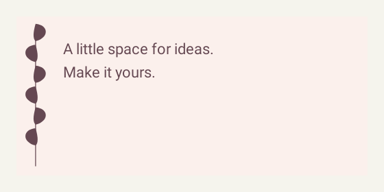 Leaf border — Text box designs