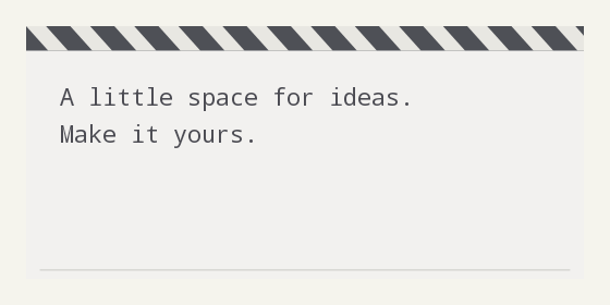 Scene note — Text box designs