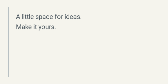 Single rule — Text box designs